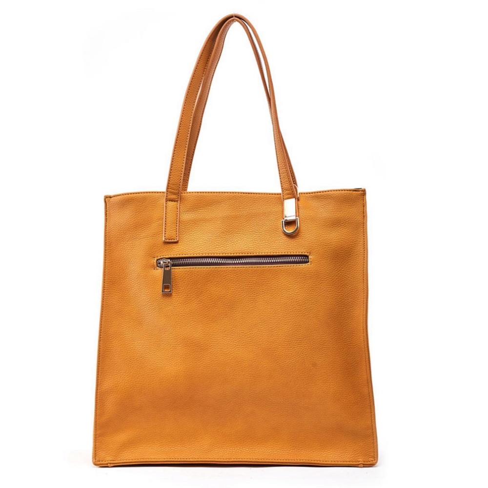 Like Dreams Studded & Tassel Vegan Tote Bag NWT - Picture 2 of 5